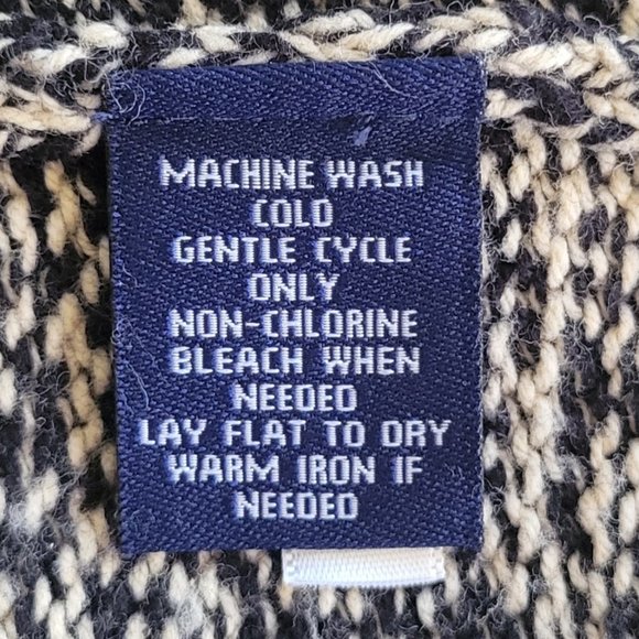 Heathered Open Front Neutral Cardigan Long Sweater Shawl Collar Patch Pockets - Picture 11 of 11